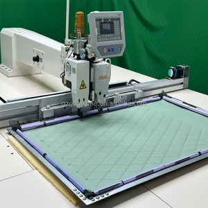 Máquina de perforación automática de doble cabezal de costura ciclónica para tapicería de cuero - Product Image 2