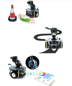 Raspberry Pi 4B Starter Kit Raspberry Pi 4 Modell 2/4/8GB AI Entwickler Kit Raspberry Pi Intelligent Car Kit