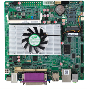 2025 placa base Intel Atom D425/D525 CPU LAN única predeterminada 8USB escritorio ATX Power VGA LVDS WIFI/Bluetooth/4G DDR3 MSATA LPT - Product Image 3