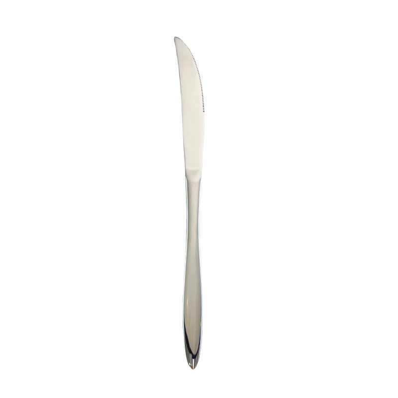 Couteau de table couleur acier inoxydable