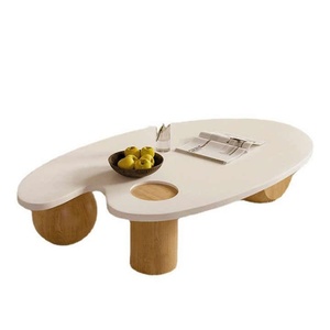 Mesa de café y té de madera moderna multifuncional con diseño simple, adecuada para comedores y baños familiares - Product Image 1