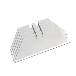 0.6mm hình thang thay thế lưỡi thép hộp cắt dao sắc nét hơn Thảm lưỡi Dispenser với 10 cái/hộp tiện ích lưỡi nạp - Product Image 2