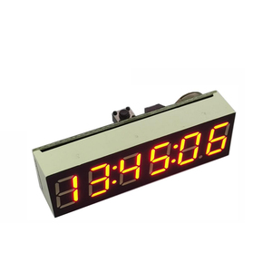 DC 5V 12V 0.36 "6-bit Clock LED orologio elettronico digitale W secondo Display modulo di spegnimento della luminosità della memoria regolazione - Product Image 1