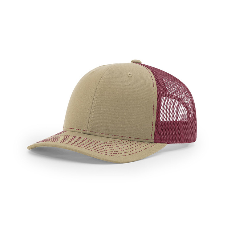 Khaki+Wine Red