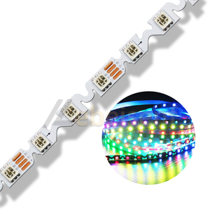 แถบไฟ LED แบบ WS2815ชนิด S ไฟ DC 12V 60 LED พิกเซลไฟ RGB สีแบบเต็มรูปแบบรองรับความต่อเนื่องของจุดพัก - Product Image 1