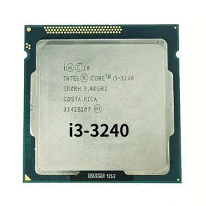 Überholter CPU-Desktop-Computer I3 3210 I3 3220 CPU-Prozessor Intel Core LGA1155 Prozessor-CPU-Fach verpackung