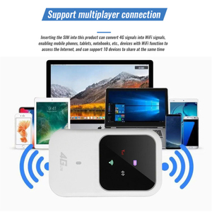 Fabrika stok 4G LTE taşınabilir Wifi yönlendiriciler cep Hotspot kilidini wifi H80 router genişletici kablosuz modem ağ kartları - Product Image 3