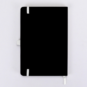 Cuaderno A5 personalizado al por mayor con correa elástica portalápices cubierta de PVC logotipo impreso diario nota libro promoción - Product Image 3