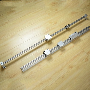 Actuador lineal CNC Guías lineales redondas SBR16 SBR20 Rieles lineales redondos de aluminio y rodamientos lineales - Product Image 6