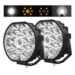 RGBとアンバーLEDボーダレスドライバーライトストリップ新しい状態オフロード車改造ドライビングライトアクセサリー - Product Image 2