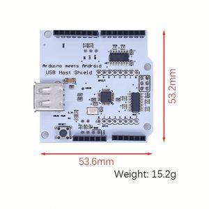 WAVGAT <strong>USB</strong> <strong>Host</strong> Shield 2.0 MEGA ADK Compatible ADK DIY Electronic Module Board for Ardu - Product Image 5