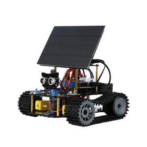 Paletli akıllı araç kodlama DIY kök güneş tankı Robot araç kiti Arduino uyumlu robotik eğitim için ESP32 programlanabilir