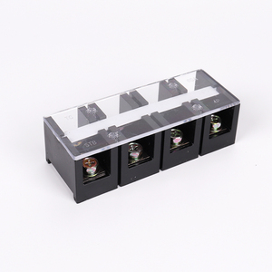 60A 4P 600V Double Row Screw <strong>Terminal</strong> <strong>Fixed</strong> Type Wire Connector TC603 High Current <strong>Terminal</strong> TC 604 <strong>Terminal</strong> <strong>Block</strong> - Product Image 2