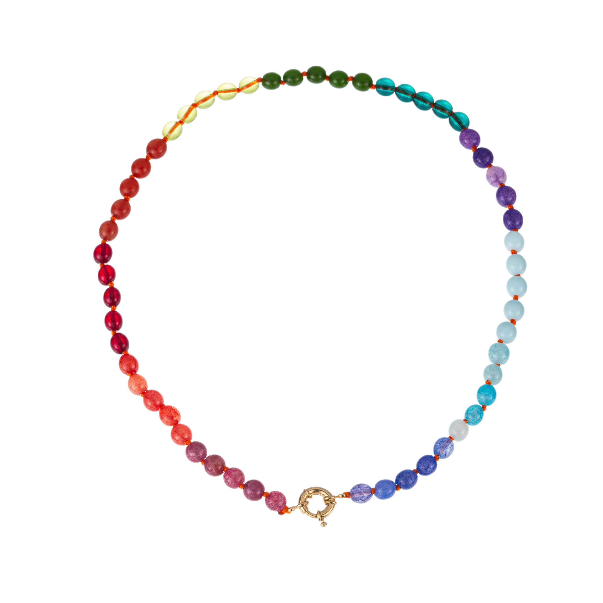 red Round bead-no. 11