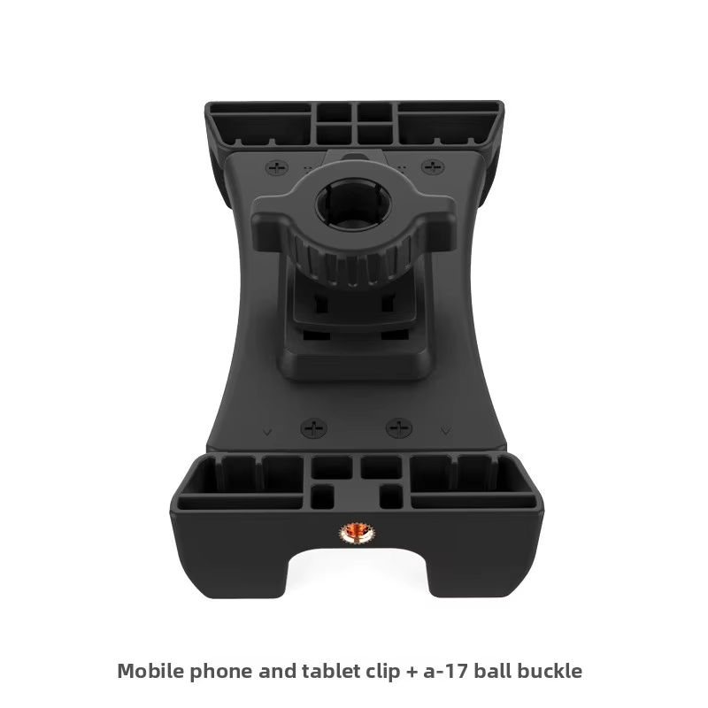Support de tablette noir avec adaptateur à rotule de 17 mm