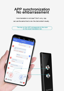 40 <strong>Languages</strong> 1.5 Seconds Fast Translation Device T8 Dual Mic Smart <strong>Language</strong> Translator - Product Image 5