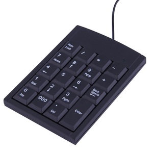 Мини-USB клавиатура USB Проводная цифровая клавиатура адаптер 19 клавиш для ноутбука ПК - Product Image 3