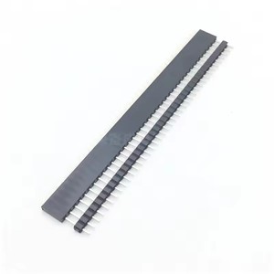 1x40Pin 2.54mm passo fila singola femmina scheda presa PCB maschio Pin connettore di intestazione per Arduino - Product Image 3