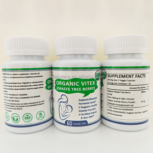 OEM <span class=keywords><strong>Vitex</strong></span> <span class=keywords><strong>Fruit</strong></span> Chaste Tree Berry Complément alimentaire Soutient la santé des femmes Humeur et bien-être Favorise l'équilibre hormonal féminin - Product Image 1