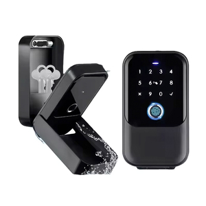 Elock ESK5 parmak izi akıllı anahtar kilit kutusu TTLock App dijital kart mekanik anahtar giriş güvenli duvara monte akıllı anahtar kutu - Product Image 5