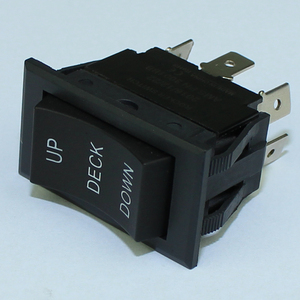 (ON)-OFF-(ON) 6ピン3ポジションロッカースイッチ30A 12vカー3wayスイッチDpdt PC端子付き - Product Image 2