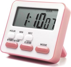 Timer da cucina digitale conto alla rovescia/conto alla memoria della sveglia