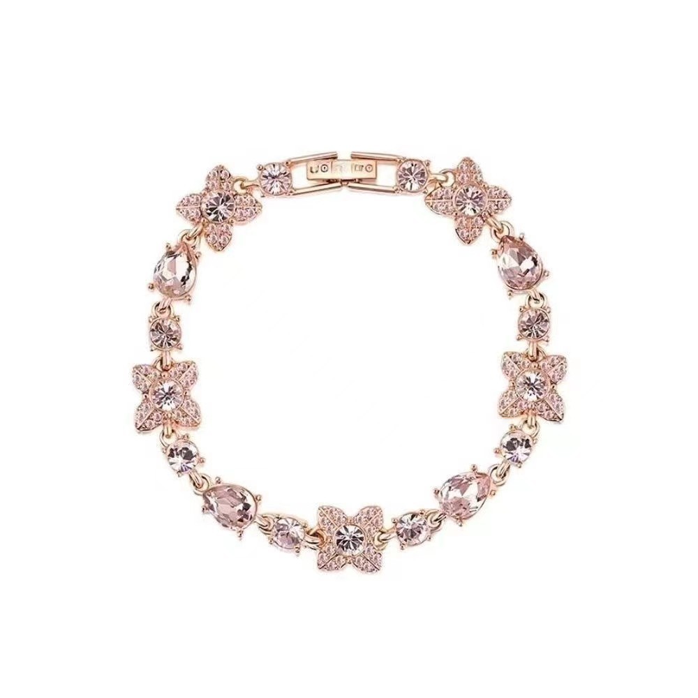 Four-leaf clover rose gold