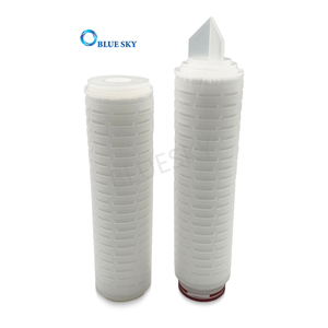 ポリプロピレンプリーツフィルターカートリッジ500L容量PP膜フィルター交換水処理PES PE材料製 - Product Image 2