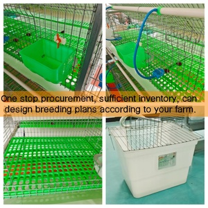 Mới 18 bước h-loại thỏ lồng với 18 cửa dây mạ kẽm dễ dàng làm sạch giá cả cạnh tranh - Product Image 4