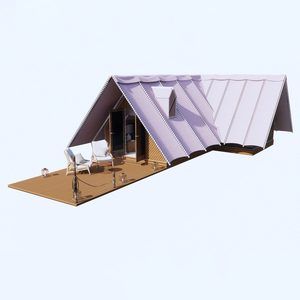 บ้านคอนเทนเนอร์กลางแจ้งสำเร็จรูปที่ทันสมัยเหมาะสำหรับสถาปัตยกรรม B & B สมัยใหม่แคมป์ปิ้งสถาปัตยกรรมห้องโดยสารวิลล่าริมทะเลสาบ - Product Image 1