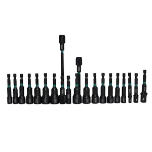 21PCS Magnetic Screwdriver Bits Set Nut Driver Set Reparação Ferramentas Screwdriver Set