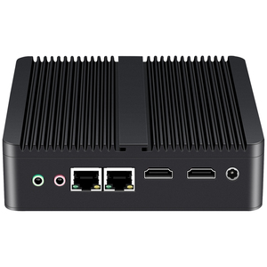 Portátil portátil de escritorio computadora en-tel Pen-tium N3700 Linux HTPC LAN Gigabit Dual HD puerto sin ventilador Barebone Mini PC - Product Image 1