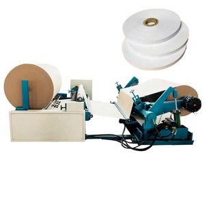 Automatische hydraulische Kraftkartonkarton-Papierschneid-Aufwickel maschine zum Be-und Entladen für die Produkt herstellung