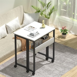 Escritorios plegables para computadora, mesa para computadora portátil, pequeña mesa plegable para juegos, computadora portátil, escritorio para el hogar, marco de Metal, pequeña mesa plegable para computadora portátil - Product Image 2