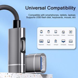 Dual Functional ity USB-C zu USB OTG Adapter Ladekabel Verbindet Tastatur Maus Drucker mit Telefon Computer Tablet Laptop - Product Image 2