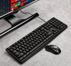 2023 Q9B teclado ratón conjunto con cable impermeable mecánico PC juego teclado ratón Combo - Product Image 5
