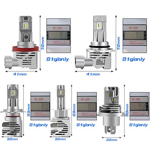 หลอดไฟหน้า LED 9006 H11 H7สำหรับรถยนต์, หลอดไฟหน้า LED 30W ทรงพอดีตัวเหมาะสำหรับรถยนต์ H4 - Product Image 2