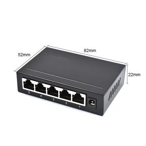 Interruttore di rete a 5 porte 10/100/1000 porta Mbps RJ45 Hub Switch Ethernet non gestito 10G capacità di Switch per apparecchiature di rete - Product Image 5