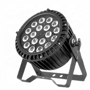 18X18W Ledパーライト6IN1RGBWA UV Ledパーライトステージショーライト用
