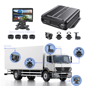 Telecamera di backup camion veicolo dvr 4 canali mdvr 4g mini gps veicolo tracker auto camion sistema di monitoraggio remoto mdvr - Product Image 1