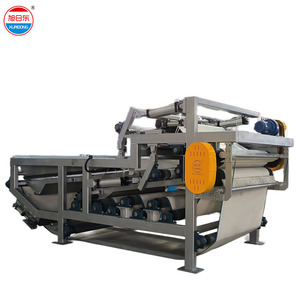 Wastewater Treatment Sludge Solid Liquid Separation Double Automatic Sludge <strong>Dewatering</strong> Belt Filter <strong>Press</strong>
