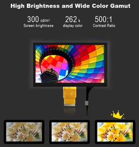 Polcd 7 ''Tft Lcd Panel 800x480 Pantalla táctil capacitiva Interfaz RGB Pantalla de módulo LCD de 7 pulgadas - Product Image 2