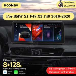 BMW X1 F48 X2 F49 F39 M35i2016-2020Androidタッチスクリーン自動ステレオマルチメディアGPSビデオプレーヤーデュアルシステム用128Gカーラジオ