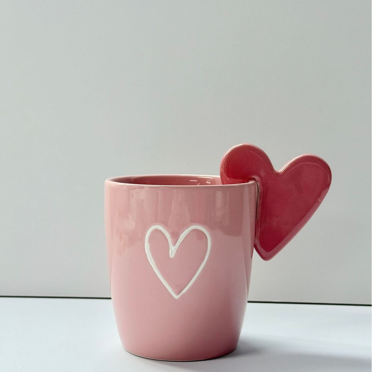 Height 12cm Diameter 8.2cm - Pink cup