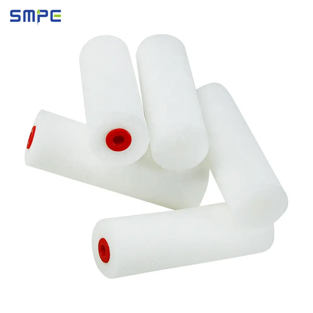 new products 2024 10MM Roller Cover Elastic 9 18 inch Mini Foam Paint Roller Cover for Wall Building rouleau de peinture