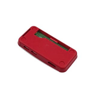Lampone Pi ZERO W guscio originale bellissimo rosso antipolvere e bianco compatibile con raspberry pi