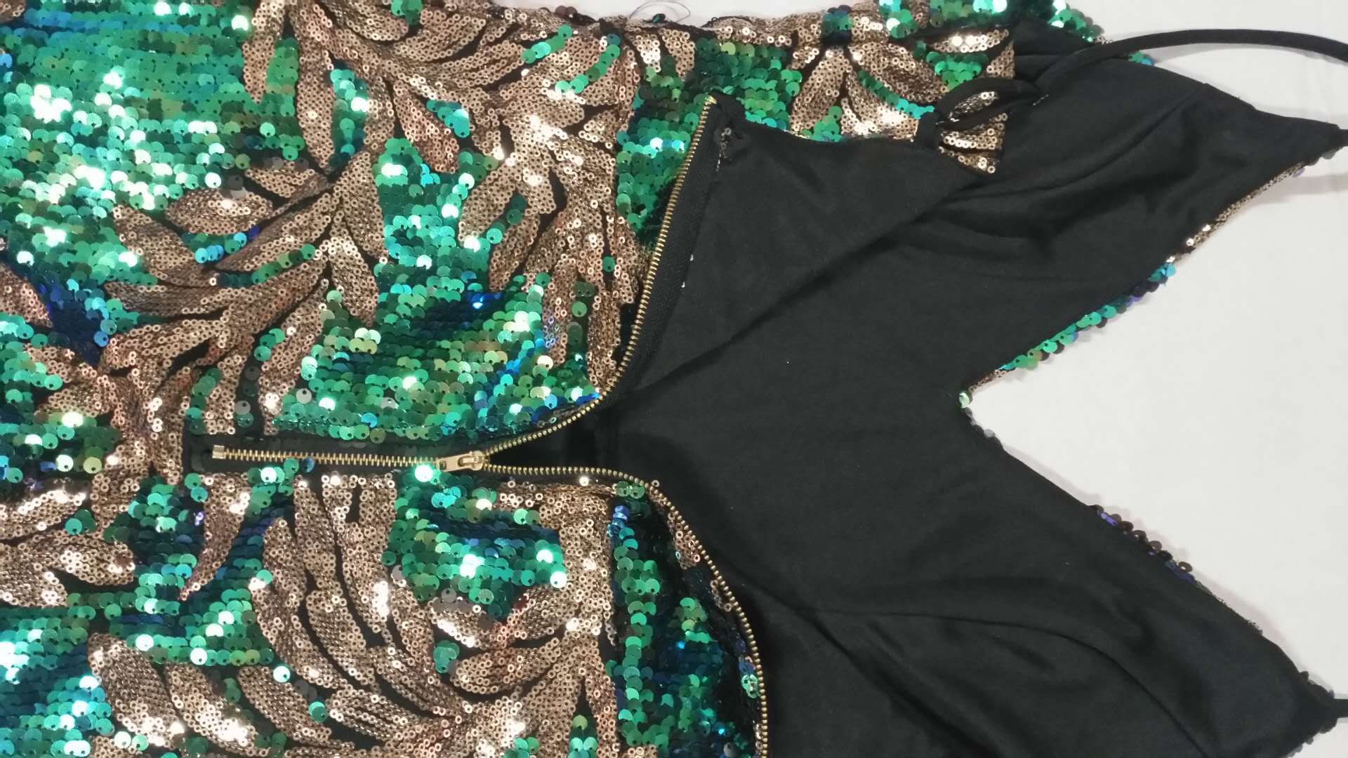 2020 Ecowalson New women's suspenders sexy skirt nightclub sequin dress women dress