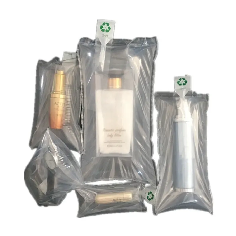 リップスティックエッセンシャルオイル化粧品アイシャドウパックバッグインバッグインフレータブルメーカーガラスボトルエアバブルコラムビブバッグインボックス