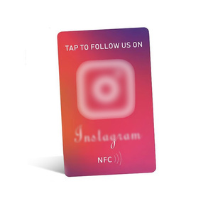 การ์ดเปล่าพลาสติกรีวิว Google 215 216 Google Review qr/nfc Ntag213 - Product Image 3