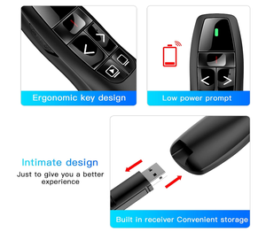 Presentation Clicker <strong>Pointer</strong> 328 Foot Wireless Presentation Remote PPT <strong>PowerPoint</strong> Clicker Presentation <strong>Pointer</strong> - Product Image 4